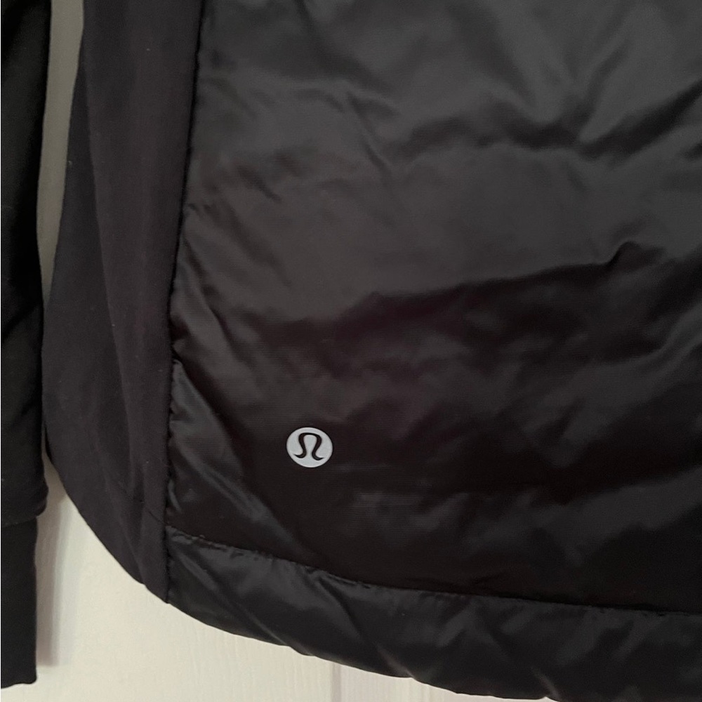 {Lululemon} Down For A Run Pullover II Jacket in Black - Women’s 4 - Picture 9 of 11